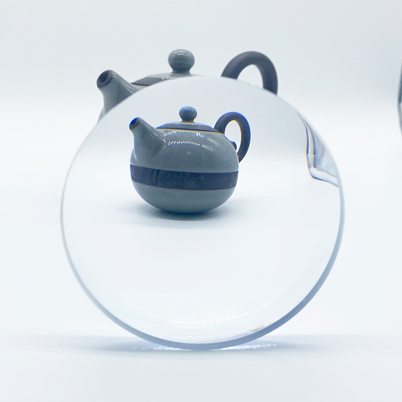 1,74 halvfærdig blå blok enkeltsynsobjektiv