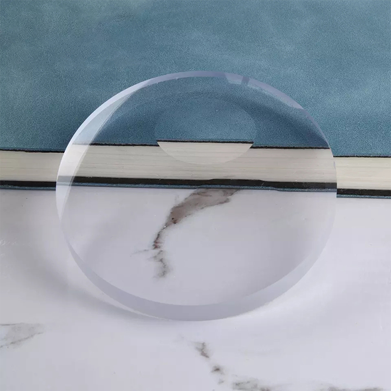 1,56 halvfærdig rund top bifokal linse