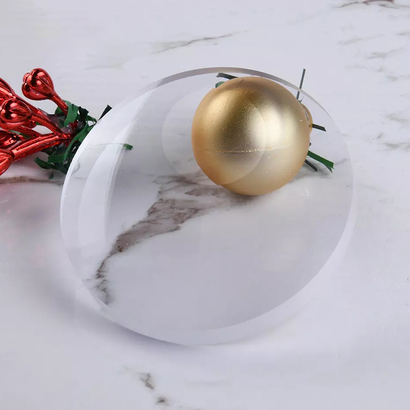 1,56 halvfærdig rund top bifokal linse